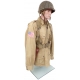 Military Male Half-Body Torso Dress Form TOR-13