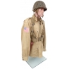 Military Male Half-Body Torso Dress Form TOR-13