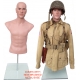 Military Male Half-Body Torso Dress Form TOR-13