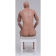 ARTICULATED SITTING Military Male Mannequin MSA09-ART