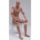 MSA13-ART ARTICULATED SITTING Military Male Mannequin © (without uniform)