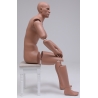MSA13-ART bendable articulated sitting Military Male Mannequin