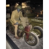 MSA13-ART bendable articulated sitting Military Male Mannequin