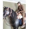 ARTICULATED SITTING Military Male Mannequin MSA09-ART