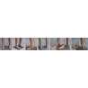 Feet Two parts Mannequin MDP TE35