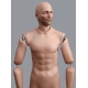 Articulated Military Male Caucasian Mannequin MH TE07