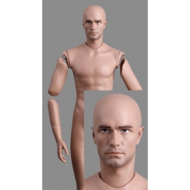 Articulated Military Male Caucasian Mannequin MH TE34 ©