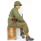 small Military Mannequin WW1 WW2 war uniform collector