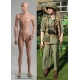 Military Caucasian Mannequin WW1 USMC ETO WW2