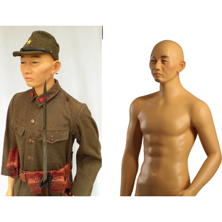 Military Japanese Asian Vietnamese Mannequin MDJ01