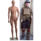Military Male Caucasian Mannequin MDP-09 © (without uniform)