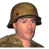 Military Caucasian Mannequin WW1 USMC ETO WW2
